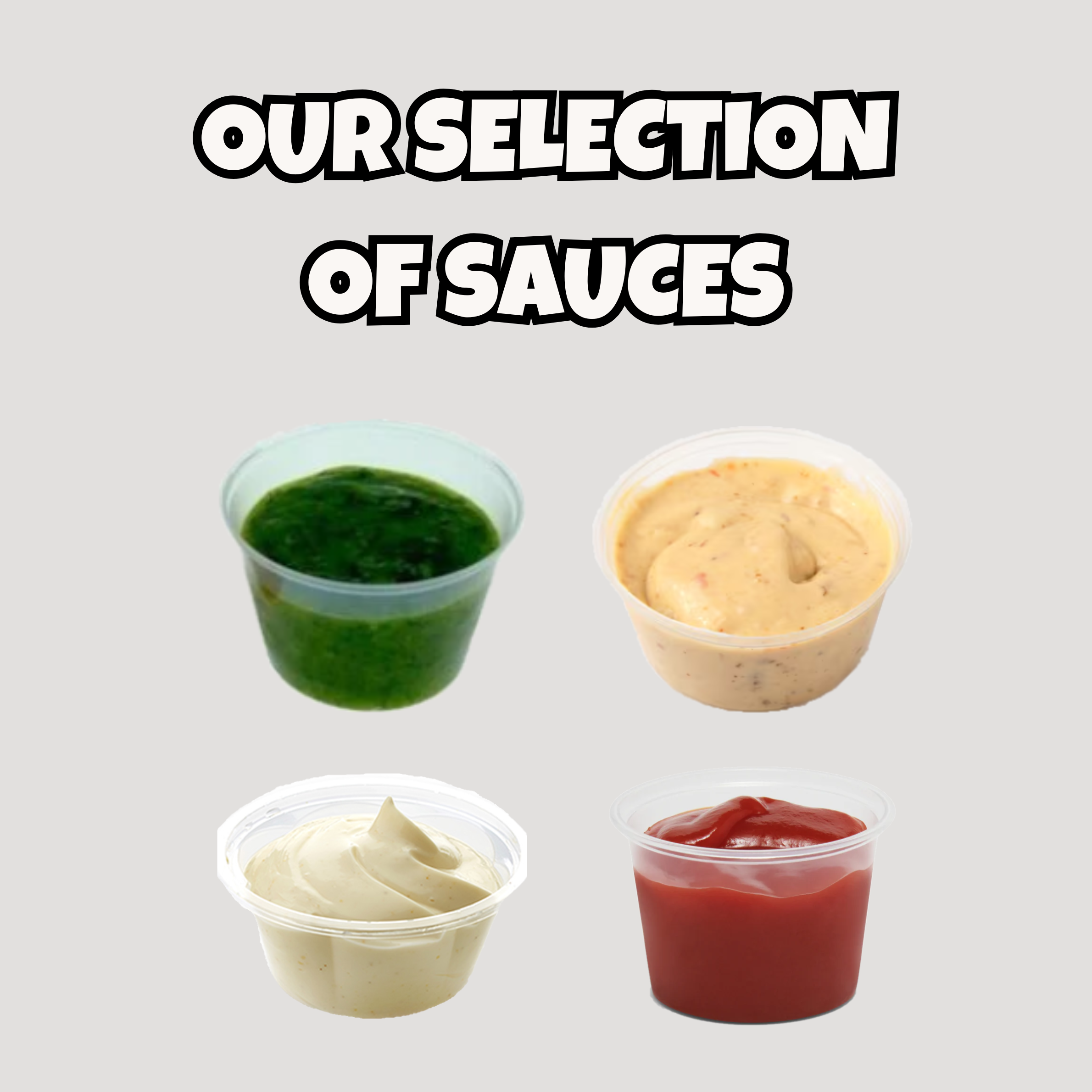 Selection Of Sauces