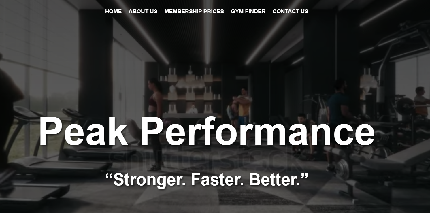 Peak Performance 1 Screenshot